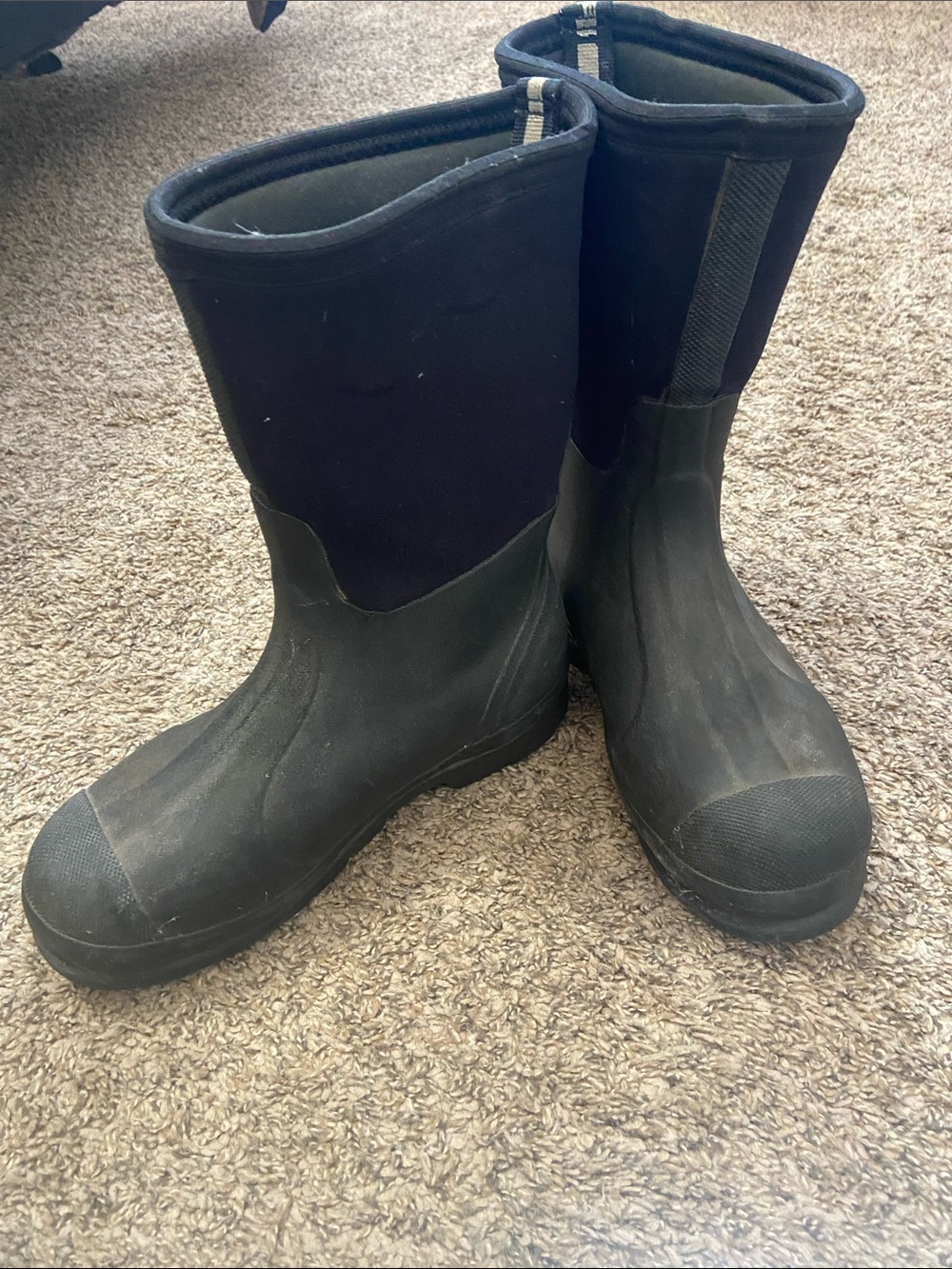 Muck - Black Women's Winter & Rain Pull-On Waterproof Boots